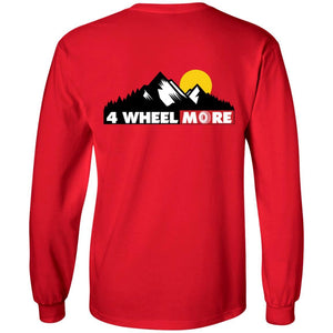 4 Wheel More G240B Gildan Youth LS T-Shirt