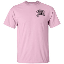 ASJC black logo 2-sided print G200B Gildan Youth Ultra Cotton T-Shirt