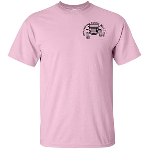 ASJC black logo 2-sided print G200B Gildan Youth Ultra Cotton T-Shirt