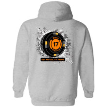 Black 17 2-sided print G185 Gildan Pullover Hoodie 8 oz.