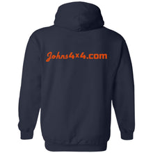 John's 4x4 tread print logo 2-sided print G185 Pullover Hoodie 8 oz.