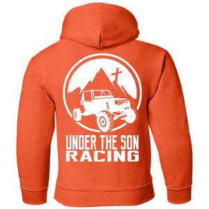 Under The Son Racing 2-sided print G185B Gildan Youth Pullover Hoodie
