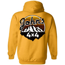 John's 4x4 2-sided print G185 Gildan Pullover Hoodie 8 oz.