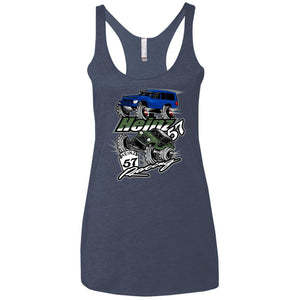 H57 Racing NL6733 Next Level Ladies' Triblend Racerback Tank