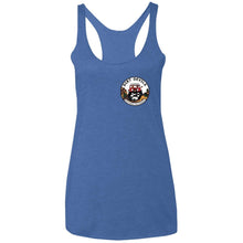 Dirt Devils Jeep Club 2-sided print NL6733 Ladies' Triblend Racerback Tank