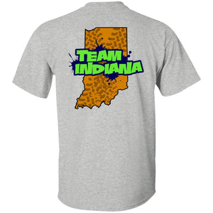 B&B Motorsports 2-sided print (Team Indiana back) G500B Gildan Youth 5.3 oz 100% Cotton T-Shirt