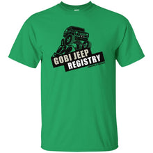 Gobi Jeep Registry Logo G200B Gildan Youth Ultra Cotton T-Shirt