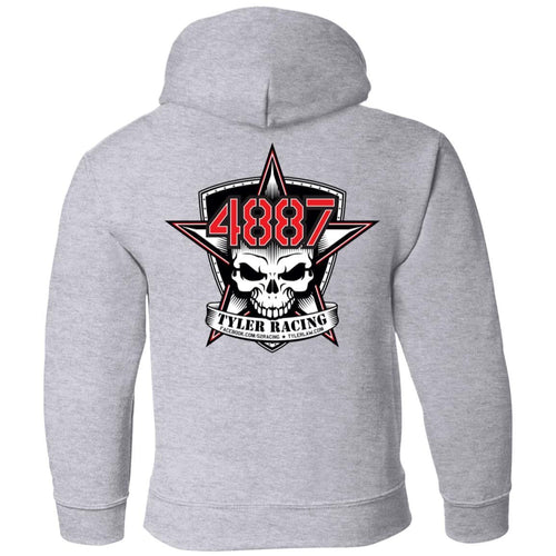 Tyler Racing 2-sided print G185B Gildan Youth Pullover Hoodie