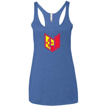 Wicked Jeeps NM NL6733 Next Level Ladies' Triblend Racerback Tank