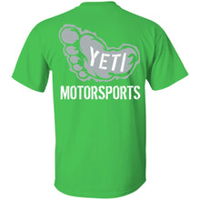 Yeti Motorsports logo 2-sided print G500 Gildan 5.3 oz. T-Shirt