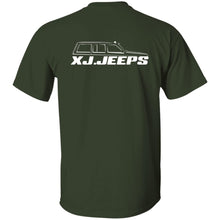 XJ Jeeps 2-sided print G500B Gildan Youth 5.3 oz 100% Cotton T-Shirt