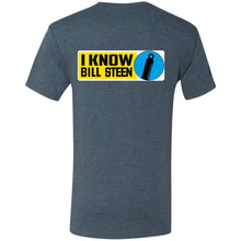 S7S white logo Bill Steen 2-sided print NL6010 Men's Triblend T-Shirt