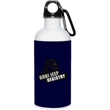 Gobi Jeep Registry Logo 23663 20 oz. Stainless Steel Water Bottle