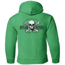 Outlaw Jeepers 2-sided print G185B Youth Pullover Hoodie