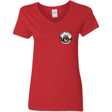 Dirt Devils Jeep Club 2-sided print G500VL Ladies' 5.3 oz. V-Neck T-Shirt