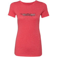AmericanOffroadCustoms Horizontal NL6710 Ladies' Triblend T-Shirt