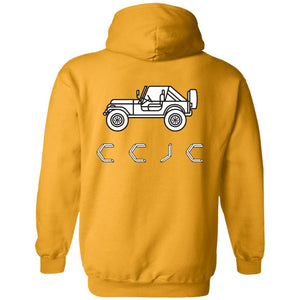 CCJC 2-sided print G185 Gildan Pullover Hoodie 8 oz.
