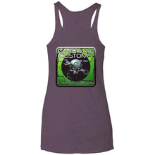 E-Mortal 2-sided print NL6733 Next Level Ladies' Triblend Racerback Tank