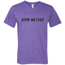 JeepDaddy Jeepin' Ain't Easy V-Neck T-Shirt