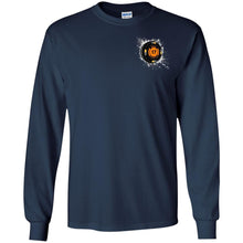 Black 17 2-sided print G240B Gildan Youth LS T-Shirt