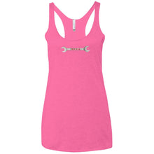 D.I.Y. 4x4 2-sided print NL6733 Next Level Ladies' Triblend Racerback Tank