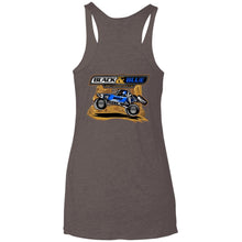 BB&M Team Indiana front 2-sided print NL6733 Next Level Ladies' Triblend Racerback Tank