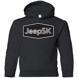 JEEP SK G185B Gildan Youth Pullover Hoodie