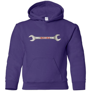 D.I.Y. 4x4 G185B Gildan Youth Pullover Hoodie