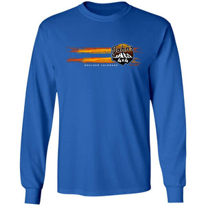 John's 4x4 tread print logo 2-sided print G240 LS Ultra Cotton T-Shirt