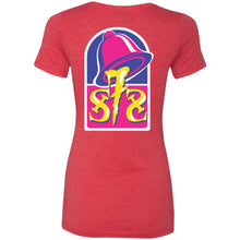 S7S Taco 2-sided print NL6710 Ladies' Triblend T-Shirt