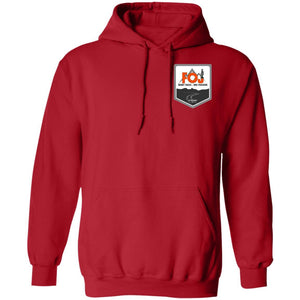 FOJ 2-sided print G185 Gildan Pullover Hoodie 8 oz.