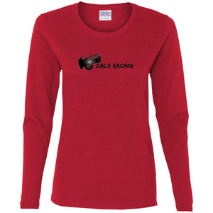 Dale Racing G540L Gildan Ladies' Cotton LS T-Shirt