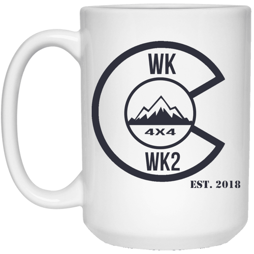 Colorado WK WK2 21504 15 oz. White Mug