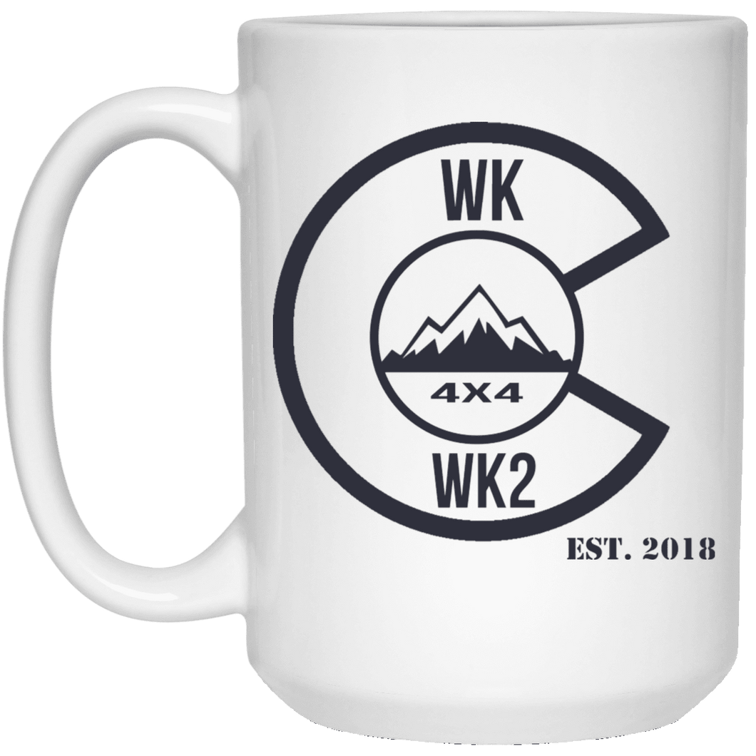 Colorado WK WK2 21504 15 oz. White Mug