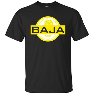 BAJA white & yellow logo G200 Gildan Ultra Cotton T-Shirt