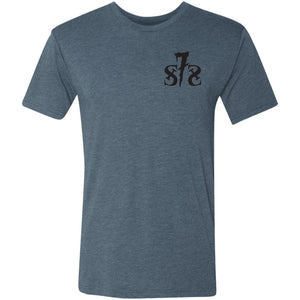 S7S You Can't Wheel With Us 2-sided print NL6010 Men's Triblend T-Shirt