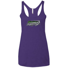 H57 Racing 2-sided print NL6733 Next Level Ladies' Triblend Racerback Tank