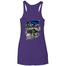 H57 Racing 2-sided print NL6733 Next Level Ladies' Triblend Racerback Tank
