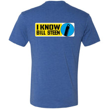 S7S white logo Bill Steen 2-sided print NL6010 Men's Triblend T-Shirt
