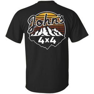 John's 4x4 2-sided print G200 Gildan Ultra Cotton T-Shirt