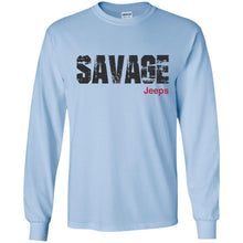 Savage Jeeps G240 Gildan LS Ultra Cotton T-Shirt