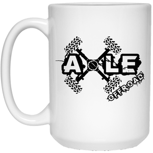 Axle Offroad 21504 15 oz. White Mug