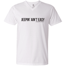 JeepDaddy Jeepin' Ain't Easy V-Neck T-Shirt