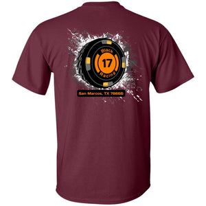 Black 17 2-sided print G500 Gildan 5.3 oz. T-Shirt