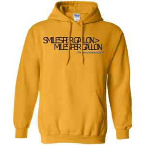 JeepDaddy Smiles Per Gallon > Miles Per Gallon Pullover Hoodie