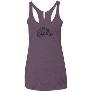 Rockland Rock Crawlers NL6733 Next Level Ladies' Triblend Racerback Tank
