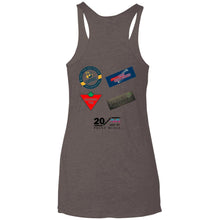 Dale Racing 2-sided print NL6733 Next Level Ladies' Triblend Racerback Tank