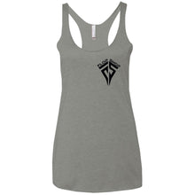 Flop Shop 2-sided print NL6733 Next Level Ladies' Triblend Racerback Tank