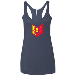 Wicked Jeeps NM NL6733 Next Level Ladies' Triblend Racerback Tank