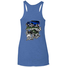 H57 Racing 2-sided print NL6733 Next Level Ladies' Triblend Racerback Tank